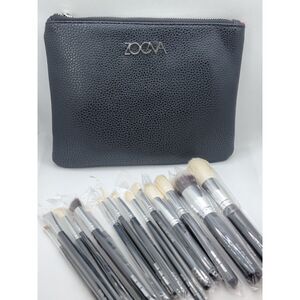 ZOEVA Classic 15 Piece Luxe Complete Brush Set with Clutch